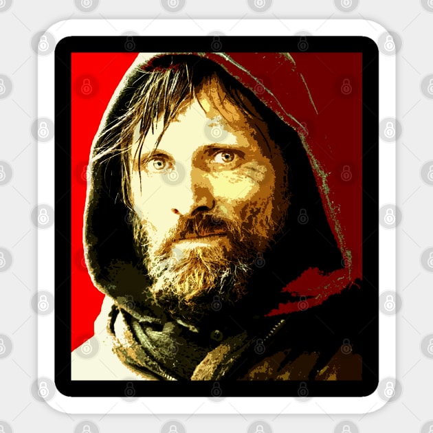 viggo mortensen Sticker by oryan80